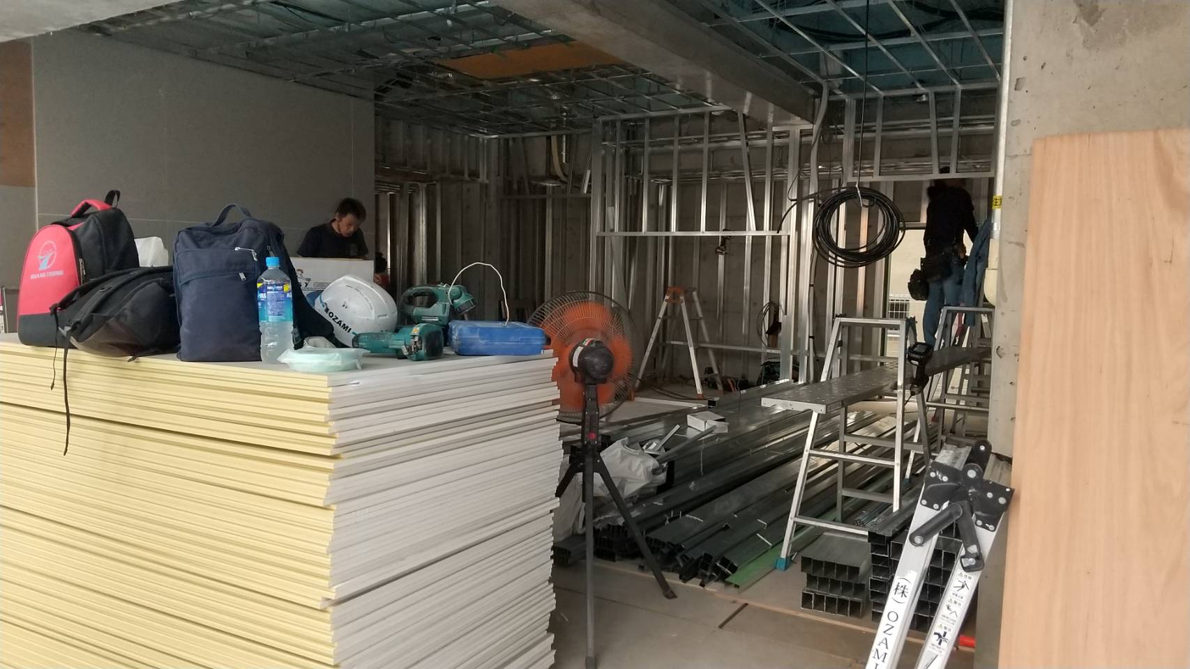 工事中 工事中