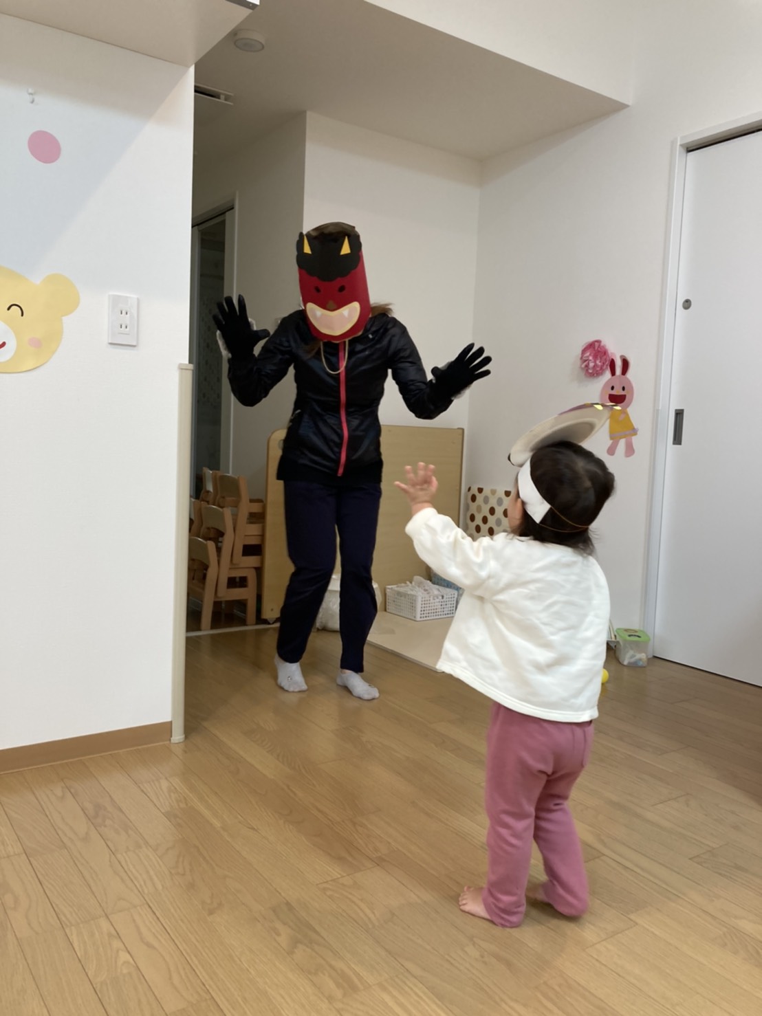 赤鬼登場 赤鬼登場